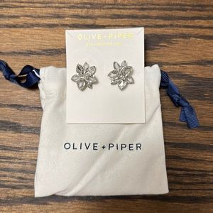 Olive + Piper Versailles Silver studs